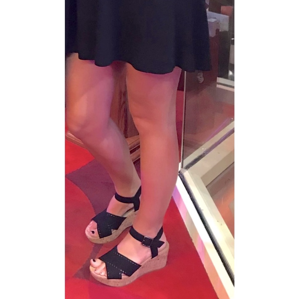 Black Platform Heels